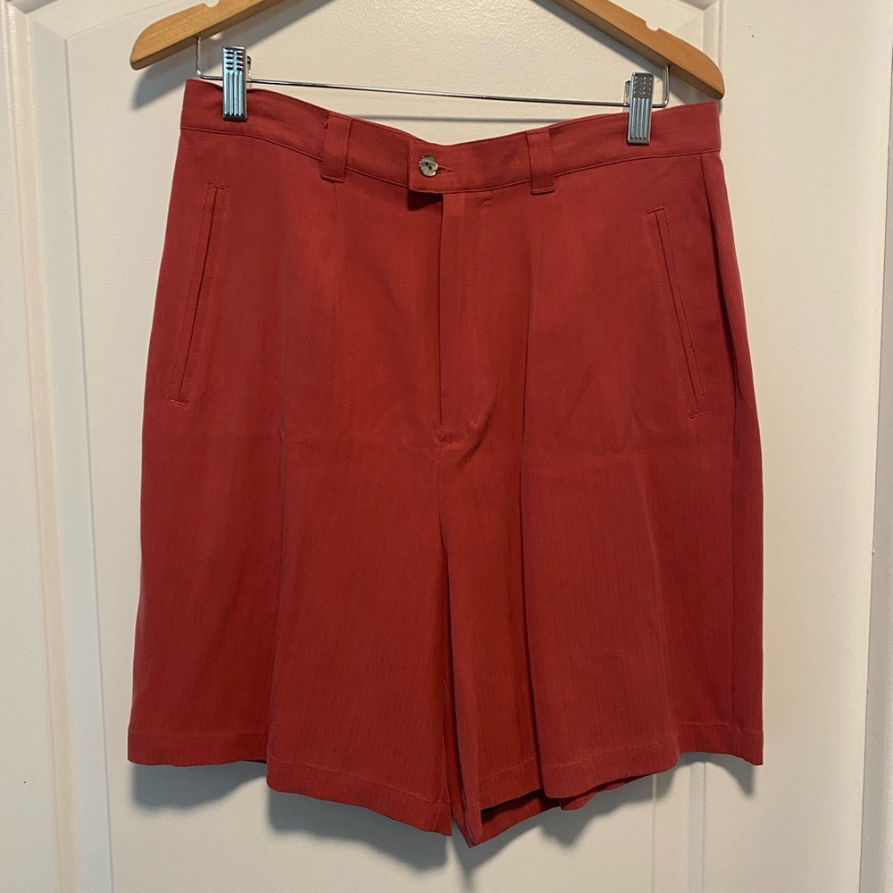 Tommy Bahama Silk Shorts in dusty rose with Relaxed Fit